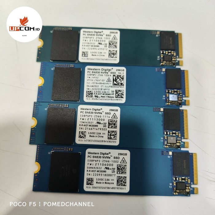 SSD WD 256GB NVME PCIE SSD 256GB NVME SSD 512GB NVME PCIE 2280