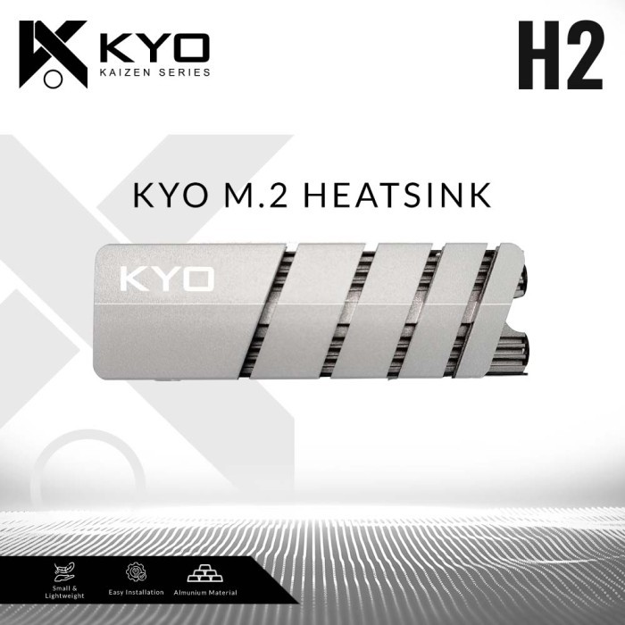 KYO H2 M2 Heatsink NVMe & M.2 NGFF M2Heatsink Cooling