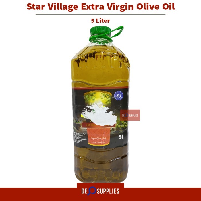 

Star Village Extra Virgin Olive Oil 5L - Minyak Zaitun EVOO 5 Liter