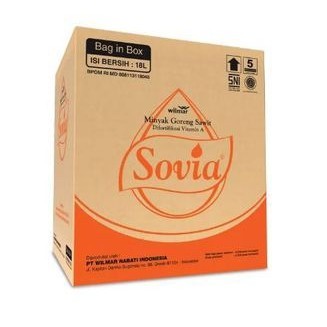 

minyak goreng sovia bag in box 18 liter