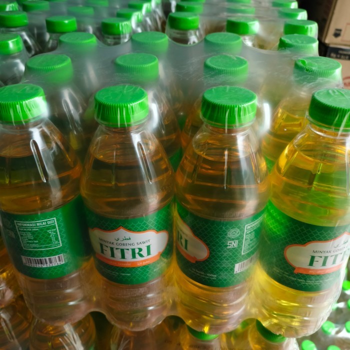 

minyak goreng fitri 450ml botol / minyak murah 450 ml / 1 dus isi 12