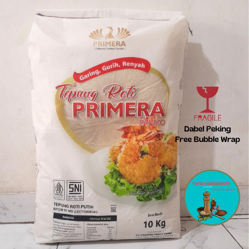 

Bread Crumbs 10kg / Panko White / Tepung Roti