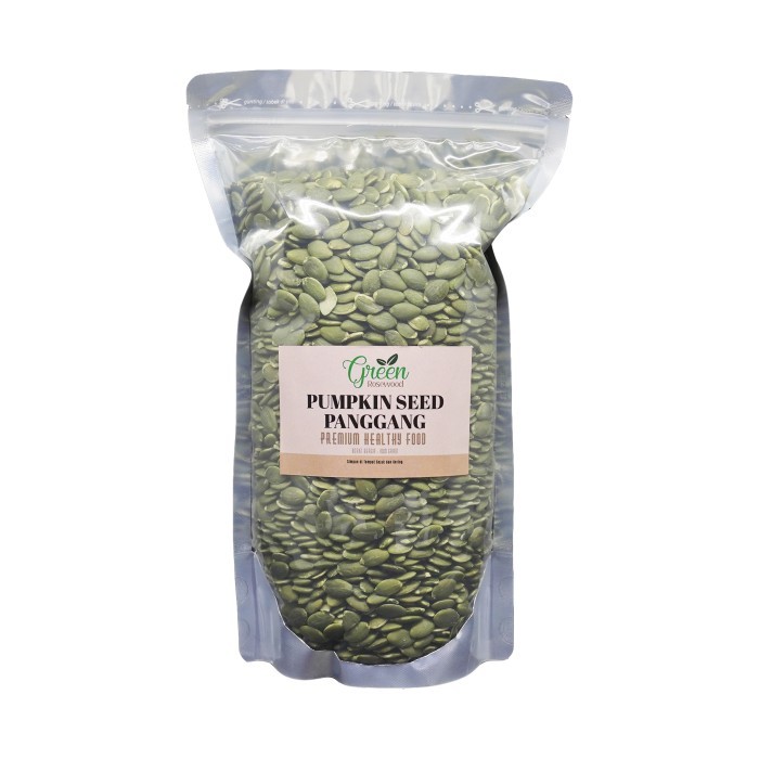 

PUMPKIN SEED PANGGANG 1 KG PREMIUM - BIJI LABU ROASTED 1000 GRAM