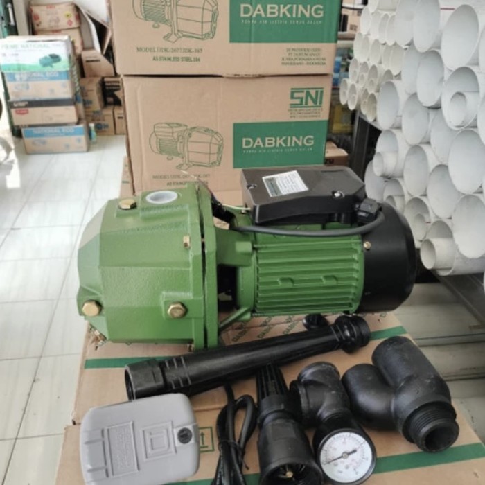 pompa air jet pump DABKING jdk 267 buat kedalaman 30 meter as stainless 304 bergaransi