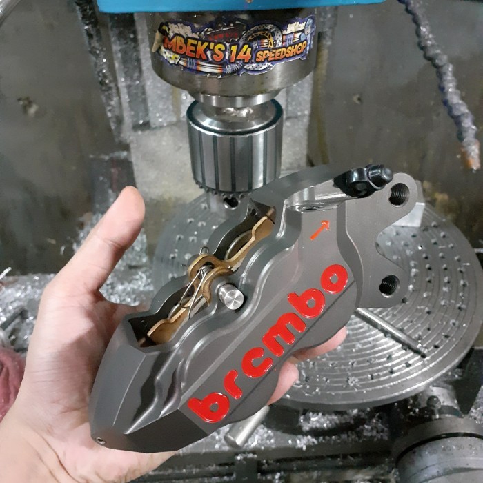 Kaliper Brembo 4P Monoblok Billet Grade A50 Thailand Terbaik