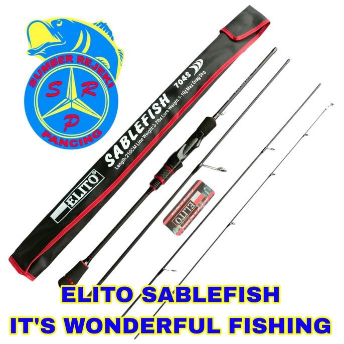 Joran Travel Rod Elito Sablefish 704s