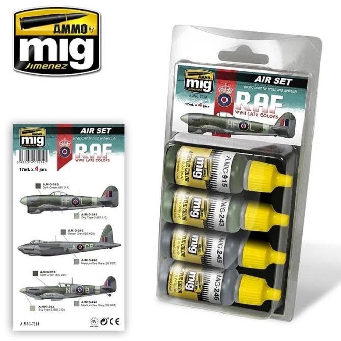 

Hemat Amig7214 : Late Wwii Raf Colors Set - Ammo Mig Termurah