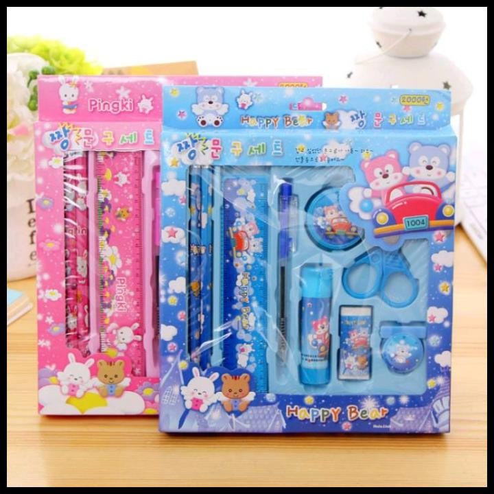 

Pencil Full Set Lengkap Alat Tulis Anak Sekolah 9 In1 Set Motif Kartun
