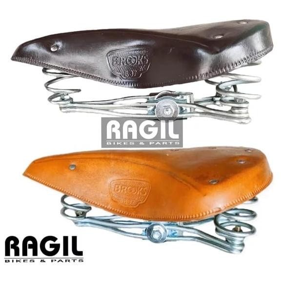 SADEL KULIT SEPEDA ONTHEL ONTEL SEDEL JOK SADELE PIR MTB VINTAGE DAMES 2112