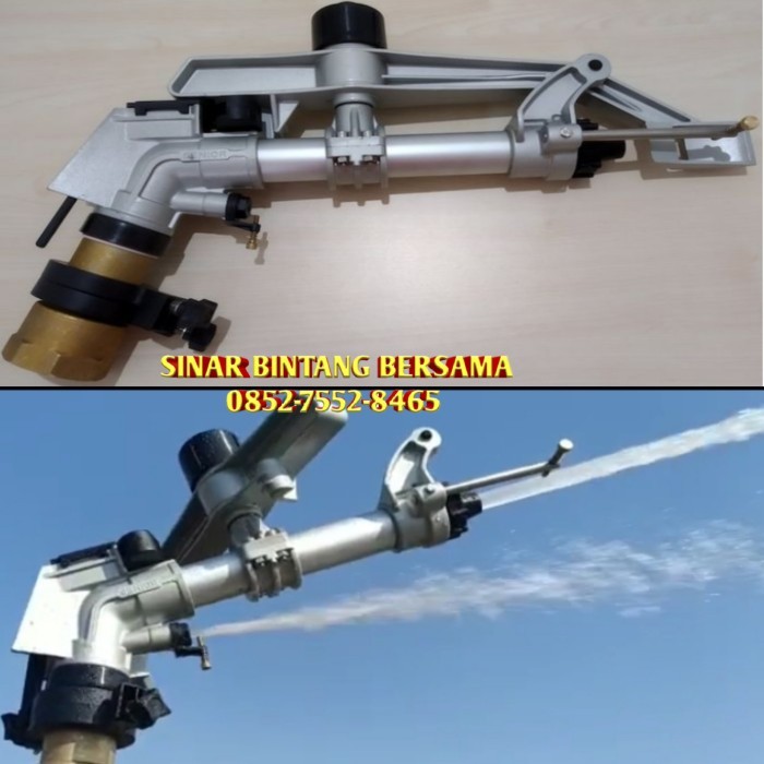 Paling Laris Sprinkler Big Gun Rain Sime Senior Radius Tembak 50 Meter
