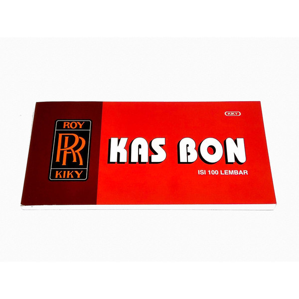 

Buku Kiky Kasbon 100 Lembar