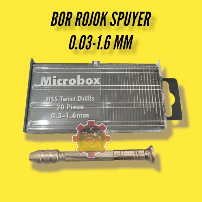 ROJOK SPUYER ALAT ROJOKAN SPUYER SET 21 PCS