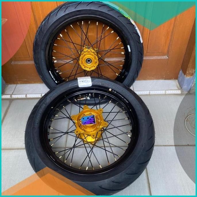 BANSET CRF SUPERMOTO VELG TK RACING RING 17 11OKTZ4 limited stock