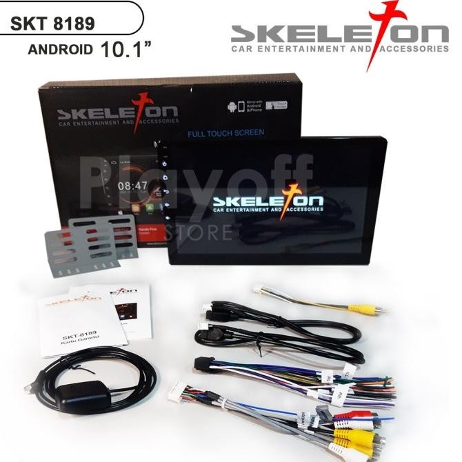 NEW 2 din Head Unit Android 10 inch Skeleton 8189 Double Din Bluetooth GPS