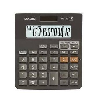 

TERLARIS - CASIO MJ-12D - CHECK & CORRECT DESKTOP KALKULATOR