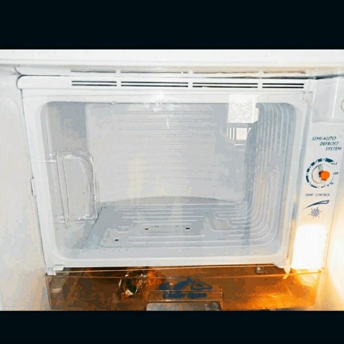 Tutup Freezer Kulkas Sanyo Slim Beauty 1 Pintu Custom