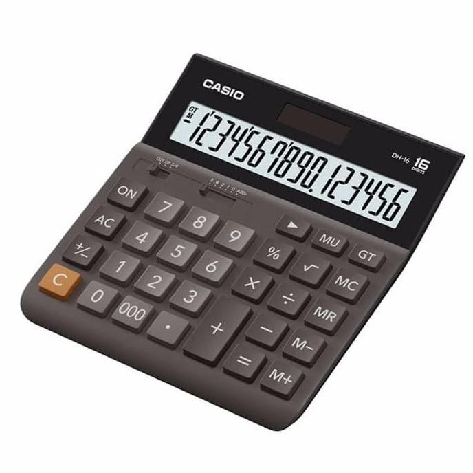 

NEW CALCULATOR CASIO DH-16 -BK / CASIO DH-16 / KALKULATOR CASIO DH16