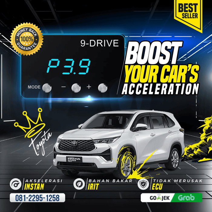 Remap Innova Zenix Hybrid Piggyback Throttle Control 9 Drive Racechip