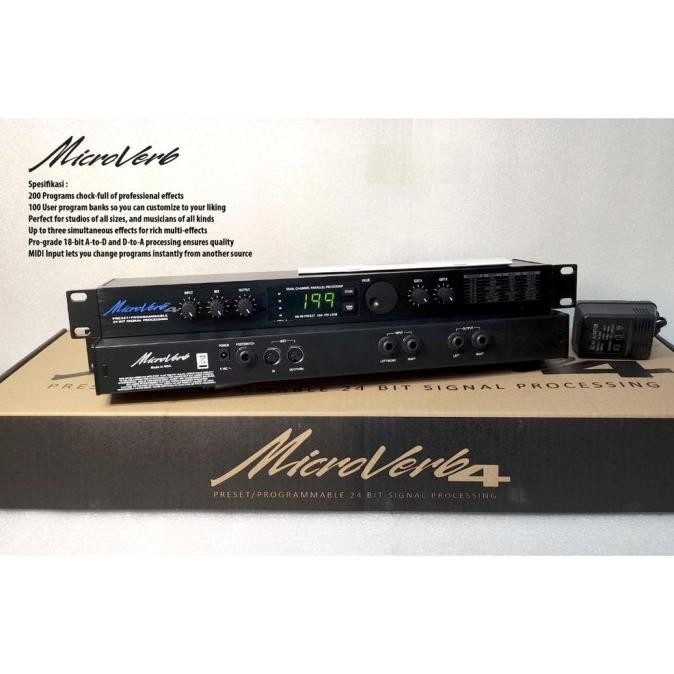 efek vokal alesis microverb 4 murah bagus IQB