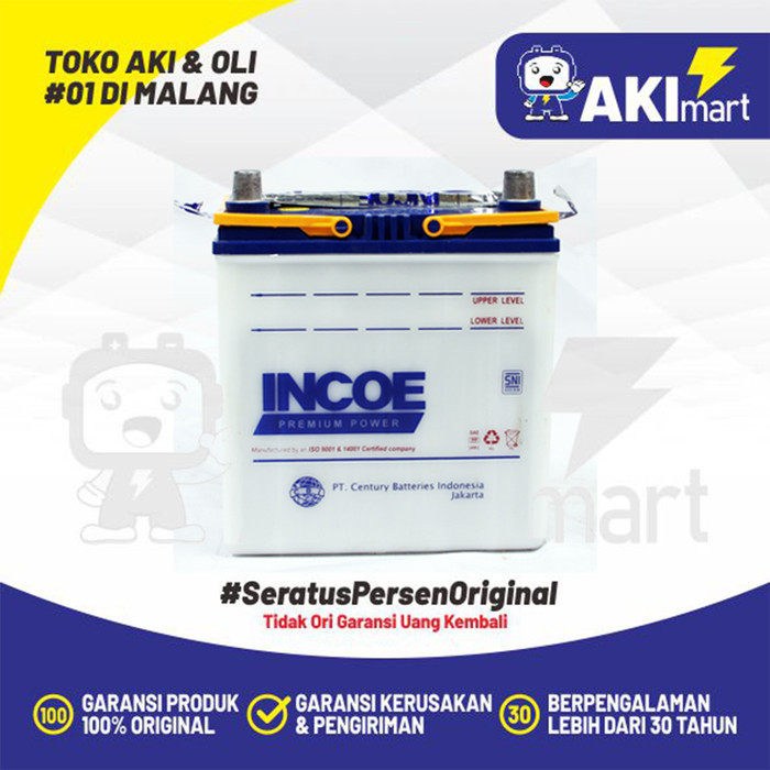 Aki Mobil Agya, Ayla, Calya, Sigra, Freed, Jazz Incoe Premium Ns40Zl