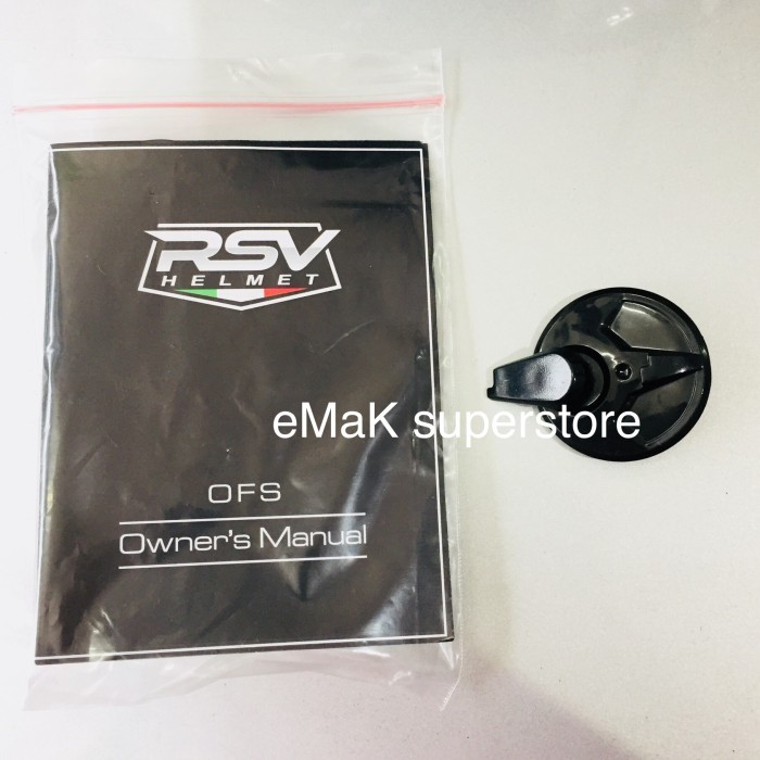 BAUT PENGUNCI HELM RSV SUPER COLOUR ORIGINAL BAUD