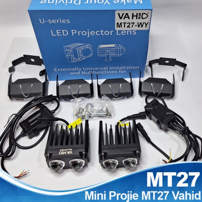 Mt27 Led Projector Lens U-Series Sepasang Vahid