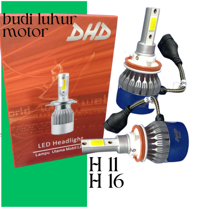 BOHLAM LAMPU POGLAMP LED H11 DHD