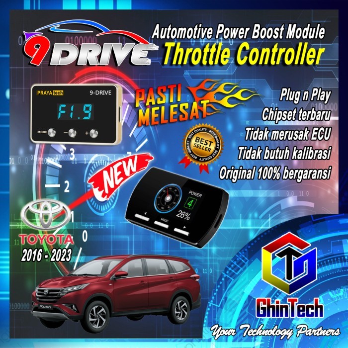 9 Drive 898 Throttle Controller Piggyback Toyota 898 Remap Ecu