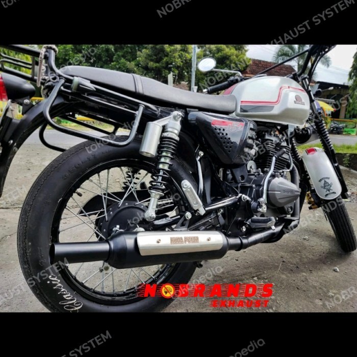 Knalpot Benelli Motobi 152 Model Knalpot Standar W175