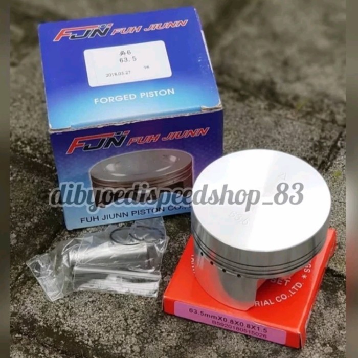 Piston Fjn 63.5 Pen 15 Forged Kompetisi Piston Kit 63.5 Forging