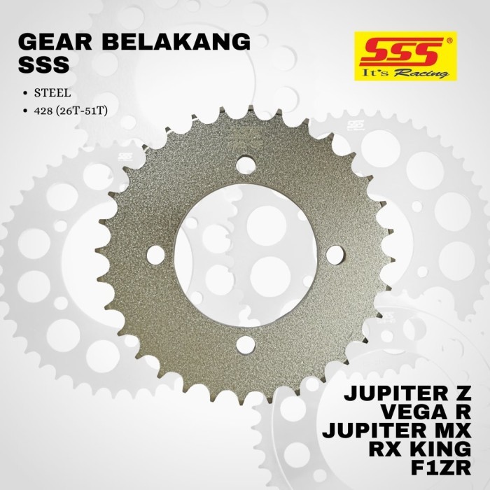 GEAR GIR JUPITER Z MX VEGA F1 RX KING Z SSS 428 36 37 38 39 40