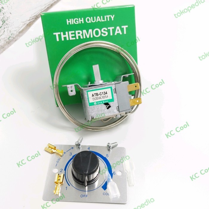 THERMOSTAT SHOWCASE 134 / THERMOSTAT KULKAS SHOWCASE ATB - C 134