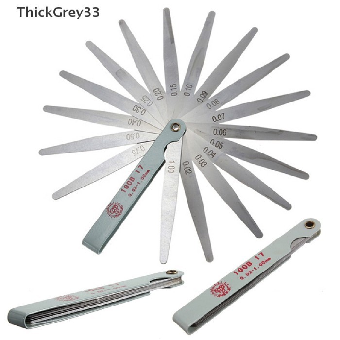 THIGREY ALAT UKUR CELAH GAP FILLER DENGAN 17 MATA