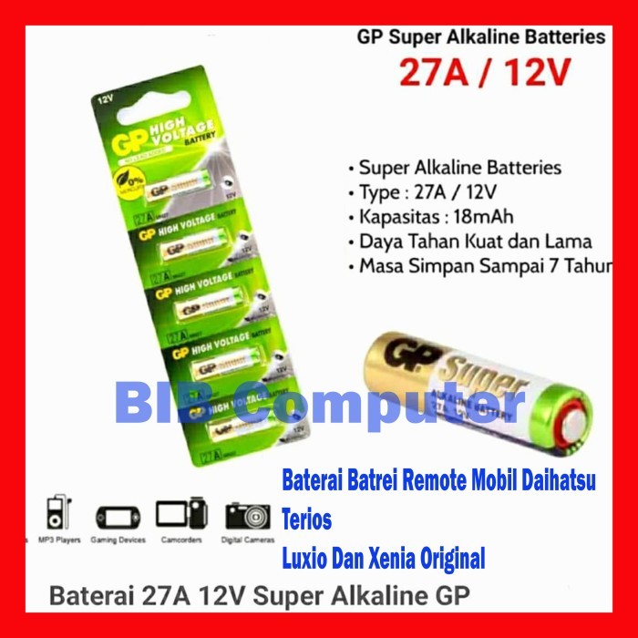 BATERAI KUNCI REMOTE MOBIL AVANZA LAMA - XENIA LAMA