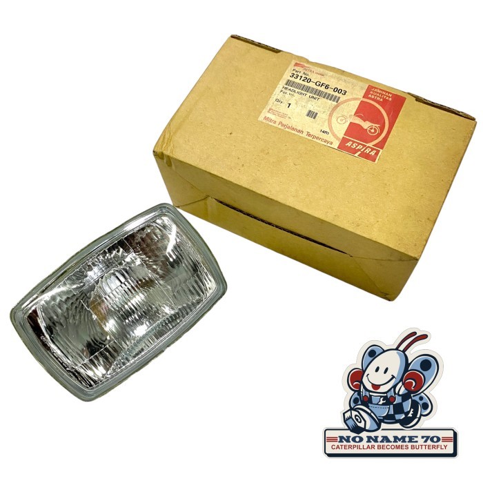 Reflektor Headlamp Lampu Depan Honda Win100 Win 100 Tahun Tua Original