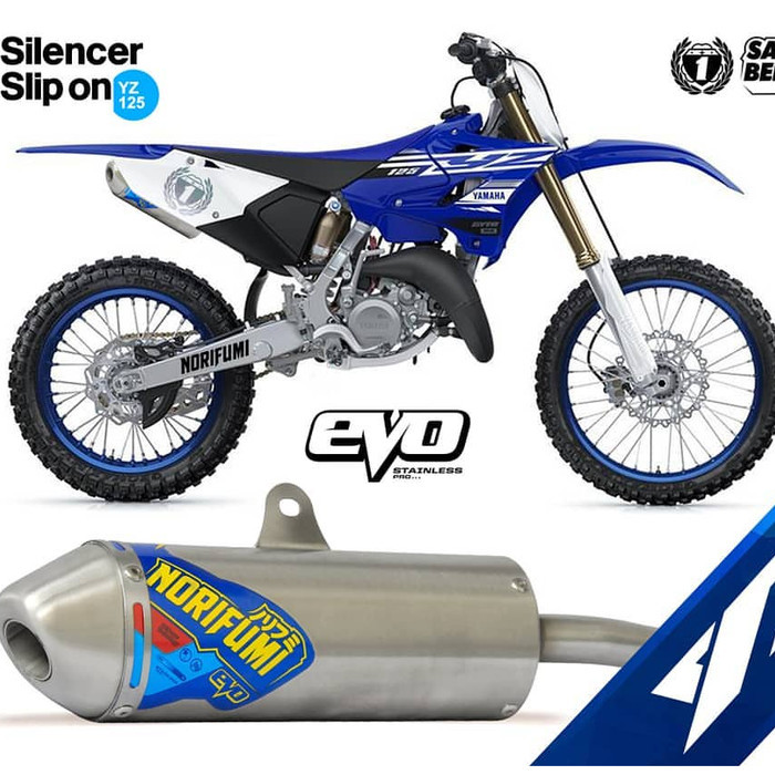 Silencer Knalpot Yz125 Norifumi Evo 2 Tak