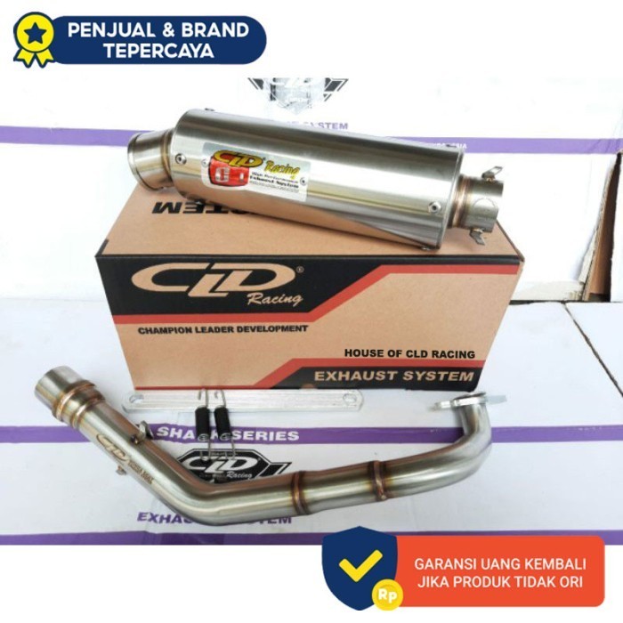 Knalpot Cld Racing Mio J Soul Gt X Ride Mio M3 Mio 125 C1 Bulat Oval