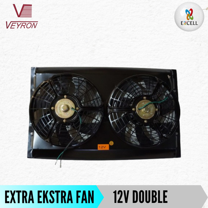 Extra Ekstra Fan Kipas Condensor Kondensor 14X23 Double Universal Elf
