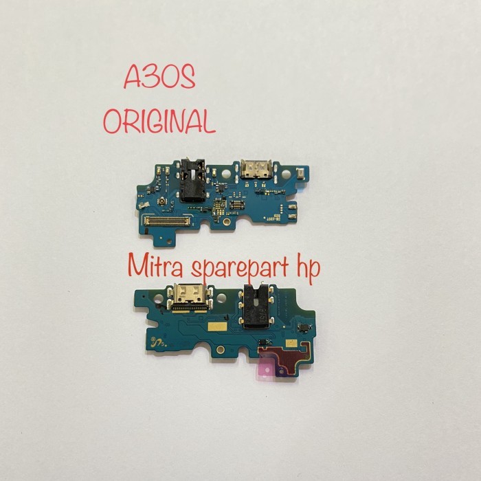 FLEXIBLE CONNECTOR CHARGER CAS HANDSFREE MIC SAMSUNG A30S A307 ORI