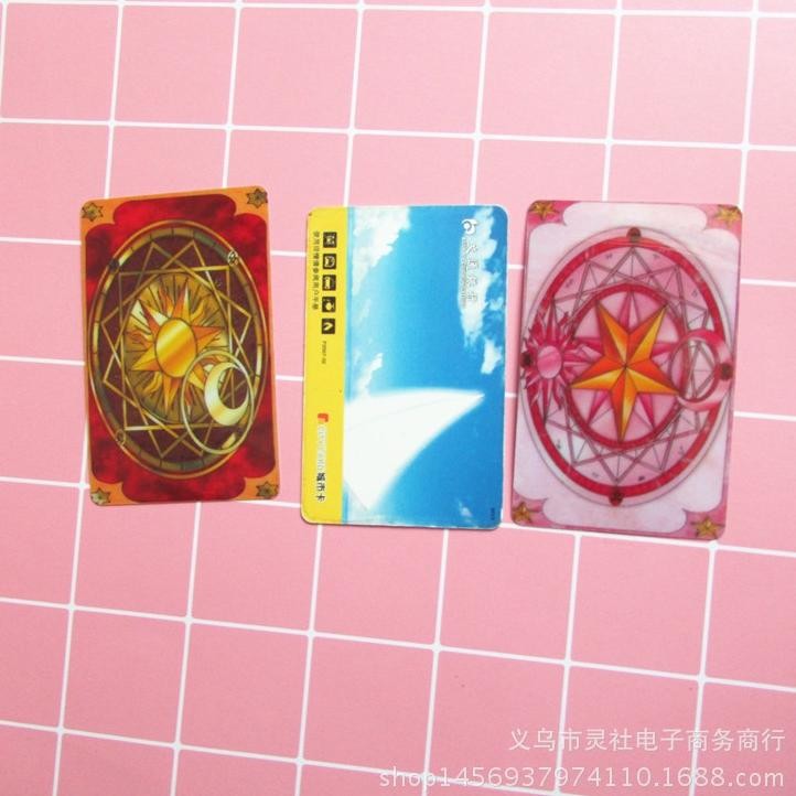 

PROMO PICL STICKER ATM KARTU CLOW CARD STIKER CARDCAPTOR SAKURA ANIME ECOS