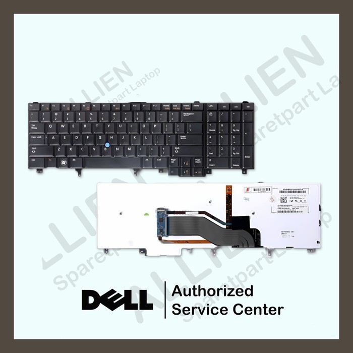 Original Keyboard Dell Latitude E6520 E6530 E6540 E5520 E5530 Backlight Pointer