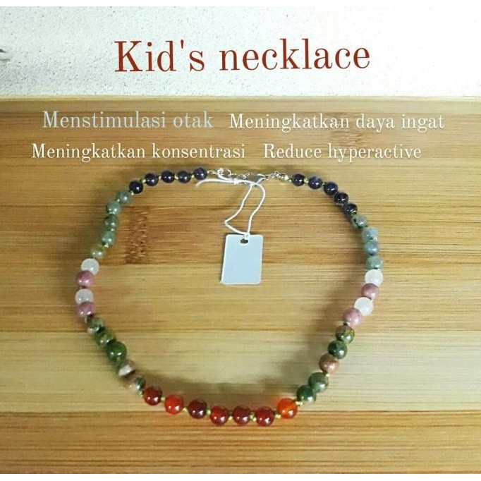 

Ready Kalung Batu Crystal Kid's Necklace