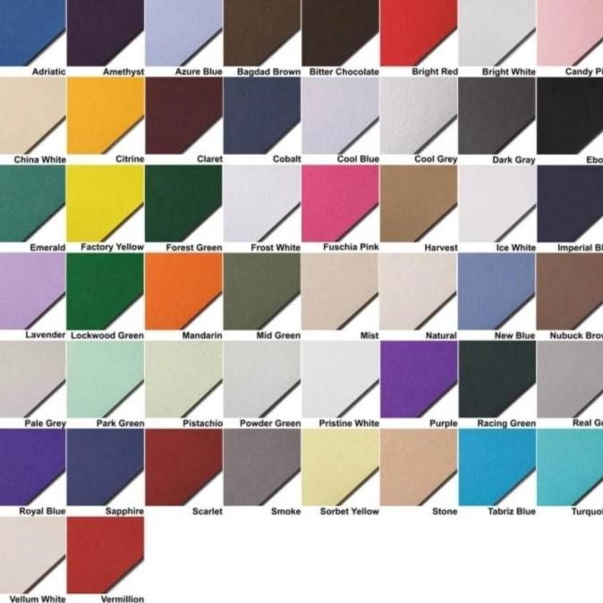 

NEW Colorplan Paper A4 Packs / Kertas Colorplan