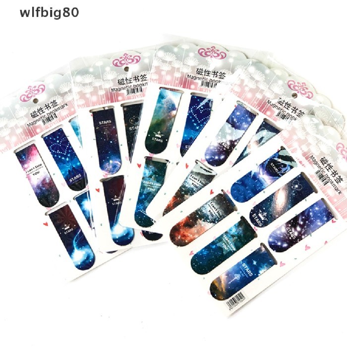 

Andra - Wlfbig80 6Pcs Set Pembatas Buku Magnetik Kreatif Untuk Pelajar