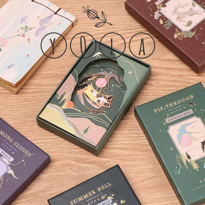

Andra - Yola Bookmark / Pembatas Buku Bahan Metal Aksen Rumbai Gaya China