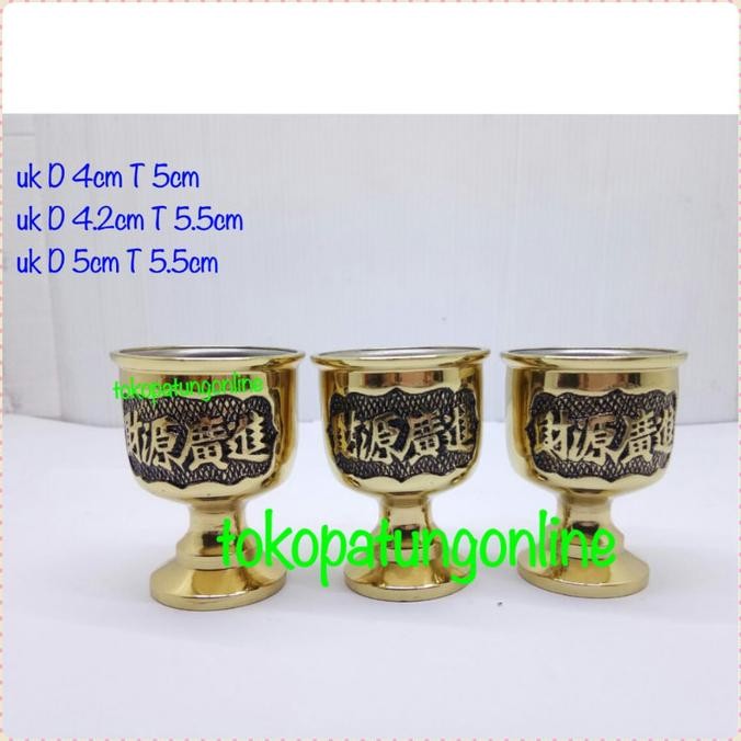

Ready Gelas Sembahyang Kuningan Taiwan Size Sedang