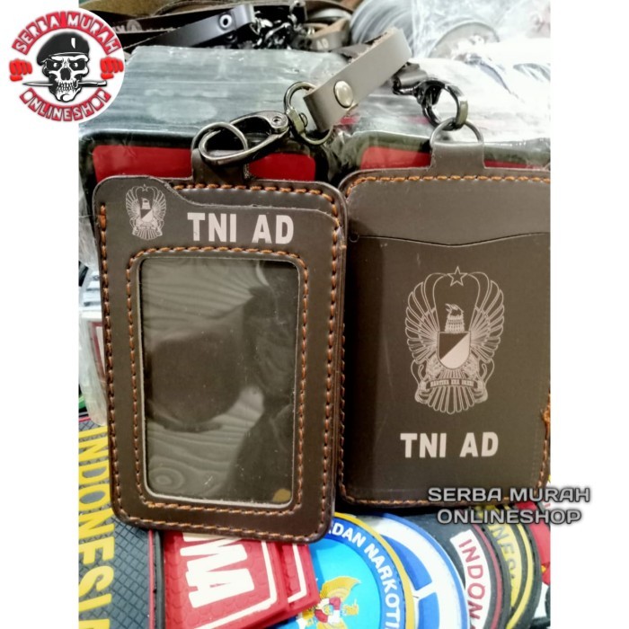 

Andra - Id Card Holder Tali Lanyard Name Tag Logo Tni Ad