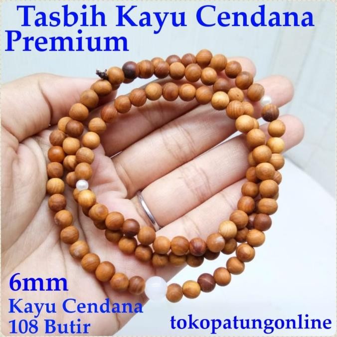 

Ready Tasbih Kayu Cendana Import 108 Butir 6mm