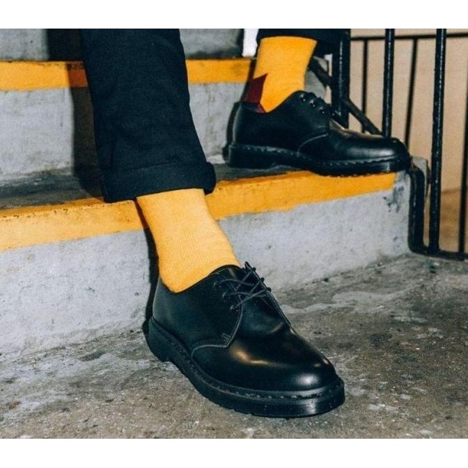 Dr. Martens 1461 Mono Black smooth P67T