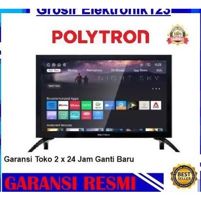 BEBAS ONGKIR - SMART TV Led 32 inch POLYTRON POLITRON Digital PLD 32CV1869 Youtube